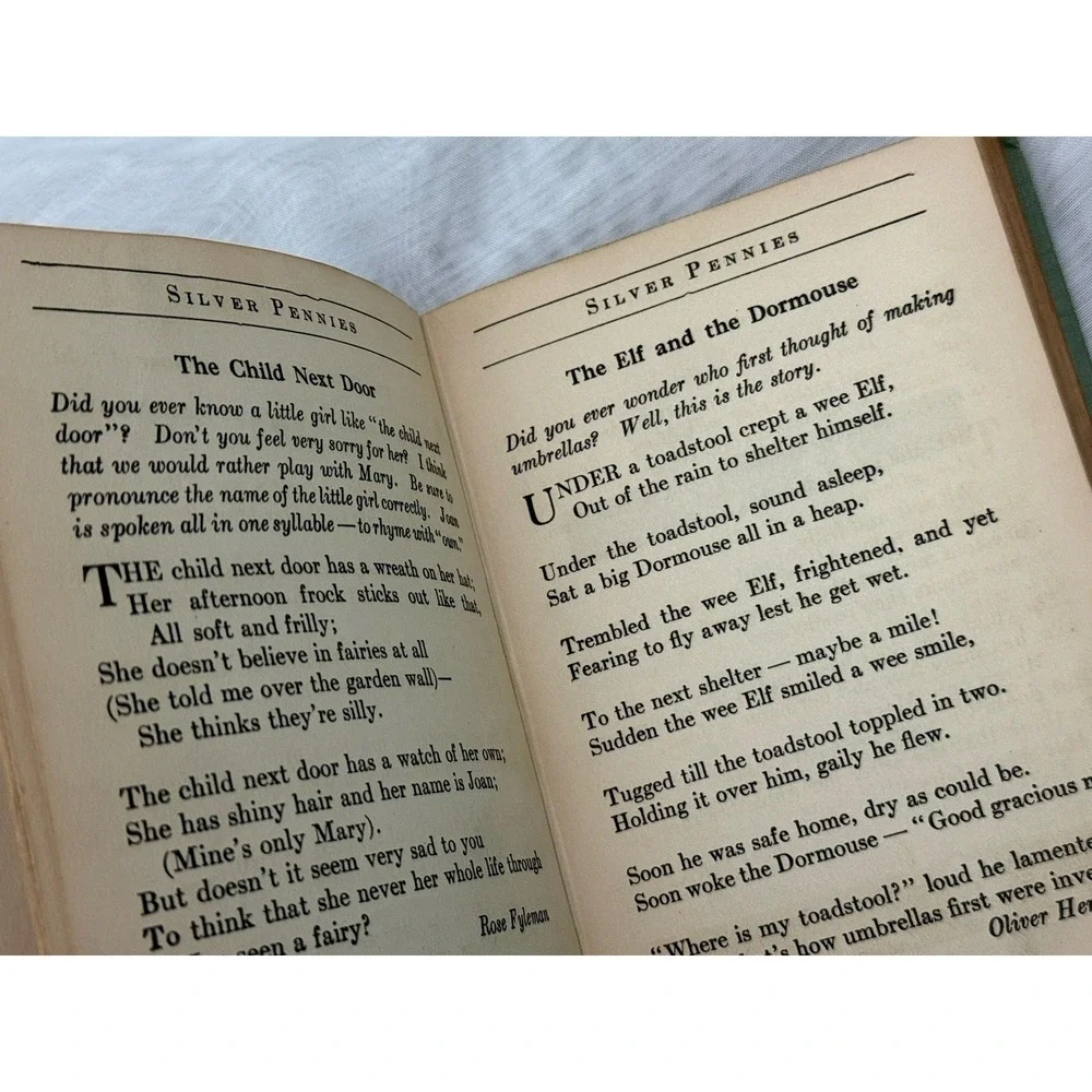 Silver Pennies 1928 Book Fairycore